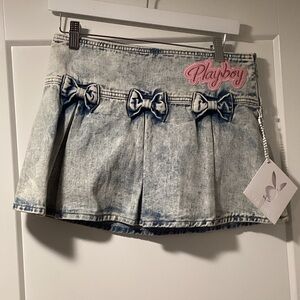 PLAYBOY Denim Skirt‎